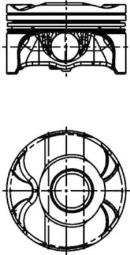 Piston KOLBENSCHMIDT 40420600