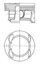 Piston KOLBENSCHMIDT 41007610