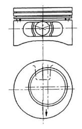 Piston KOLBENSCHMIDT 92123600