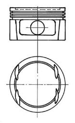 Piston KOLBENSCHMIDT 91023700