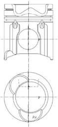 Piston KOLBENSCHMIDT 99844600