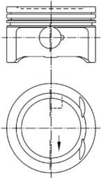 Piston KOLBENSCHMIDT 94953600