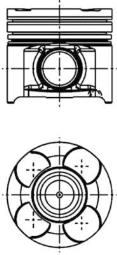 Piston KOLBENSCHMIDT 40660600