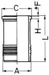 Cylinder Liner KOLBENSCHMIDT 89528110