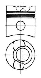 Piston KOLBENSCHMIDT 93660600