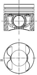 Piston KOLBENSCHMIDT 41713600