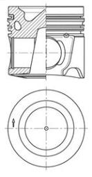 Piston KOLBENSCHMIDT 41804620