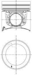 Piston KOLBENSCHMIDT 40264600