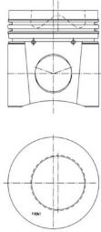 Piston KOLBENSCHMIDT 40324600