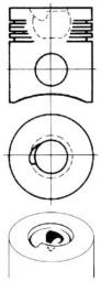 Piston KOLBENSCHMIDT 92824600