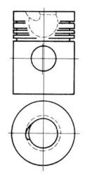 Piston KOLBENSCHMIDT 92767600