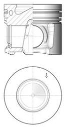 Piston KOLBENSCHMIDT 41268610