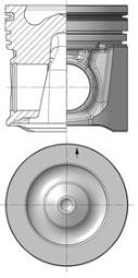 Piston KOLBENSCHMIDT 40912610