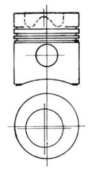 Piston KOLBENSCHMIDT 90747700