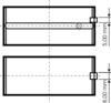 Crankshaft Bearing Set KOLBENSCHMIDT 77791610