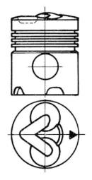 Piston KOLBENSCHMIDT 92834600