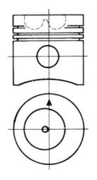 Piston KOLBENSCHMIDT 93069600