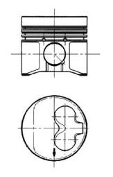 Piston KOLBENSCHMIDT 91429630