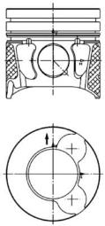 Piston KOLBENSCHMIDT 99700600