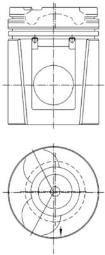 Piston KOLBENSCHMIDT 99749600