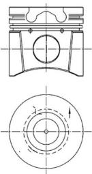 Piston KOLBENSCHMIDT 99418610