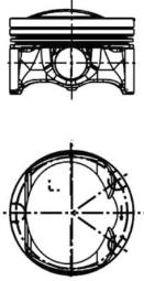 Piston KOLBENSCHMIDT 41477600