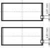 Connecting Rod Bearing Set KOLBENSCHMIDT 77844600