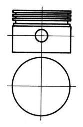 Piston KOLBENSCHMIDT 94061710