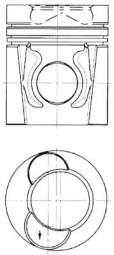 Piston KOLBENSCHMIDT 94445600