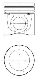 Piston KOLBENSCHMIDT 40100600