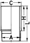 Cylinder Liner KOLBENSCHMIDT 89024110