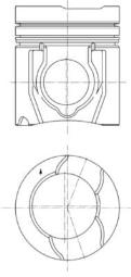 Piston KOLBENSCHMIDT 40182600