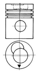 Piston KOLBENSCHMIDT 92969600