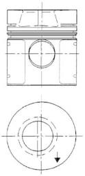 Piston KOLBENSCHMIDT 91550600