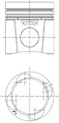 Piston KOLBENSCHMIDT 94809600