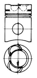 Piston KOLBENSCHMIDT 41227600