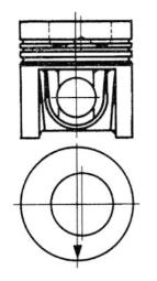 Piston KOLBENSCHMIDT 92952600