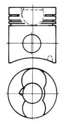 Piston KOLBENSCHMIDT 93274600