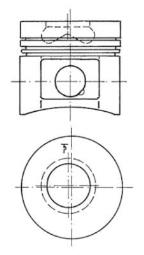 Piston KOLBENSCHMIDT 40073620