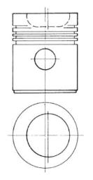 Piston KOLBENSCHMIDT 93961700