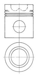 Piston KOLBENSCHMIDT 99365600