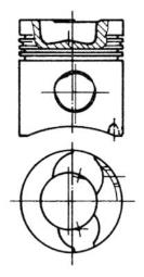 Piston KOLBENSCHMIDT 90336600