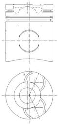 Piston KOLBENSCHMIDT 99750600