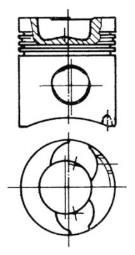 Piston KOLBENSCHMIDT 90334600