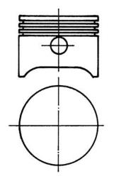 Piston KOLBENSCHMIDT 40189605