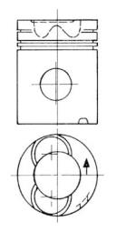 Piston KOLBENSCHMIDT 90759600