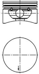 Piston KOLBENSCHMIDT 40380620