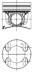 Piston KOLBENSCHMIDT 40262620