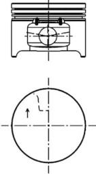 Piston KOLBENSCHMIDT 40277600