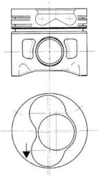 Piston KOLBENSCHMIDT 99743700